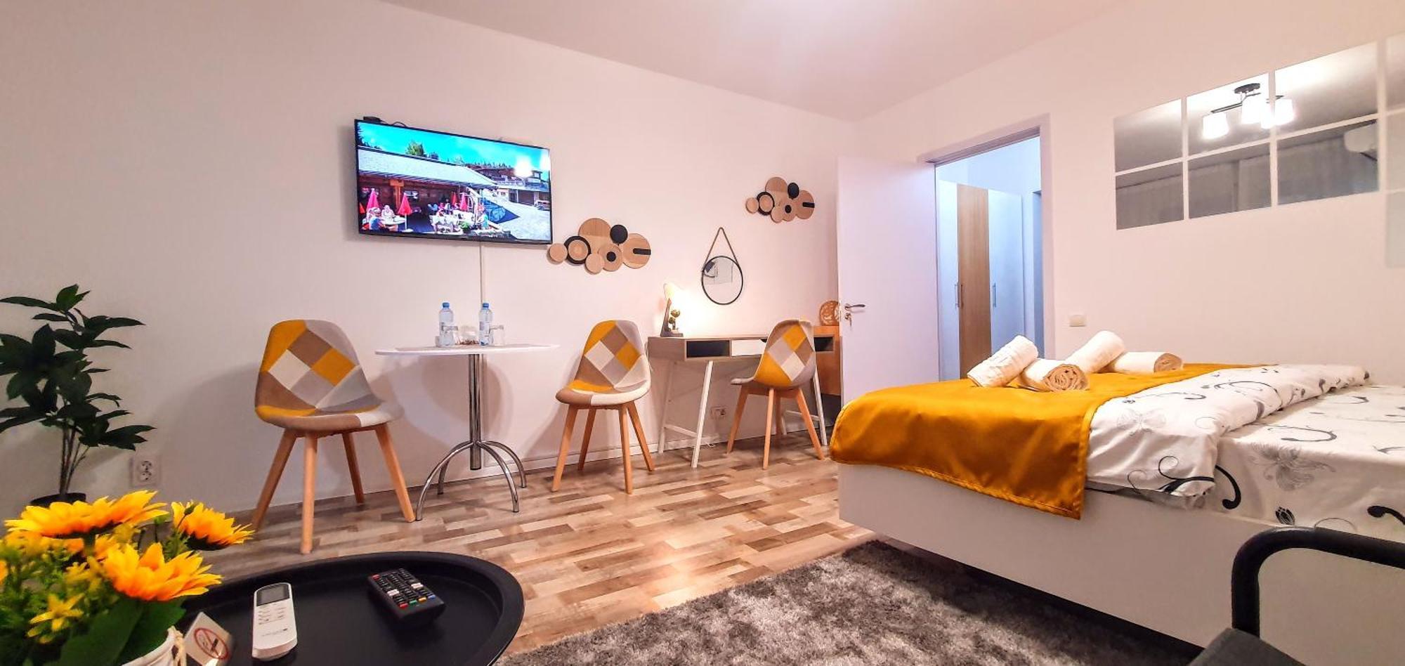 The Yellow King - Luxurious Apartment Bukarest Exterior foto